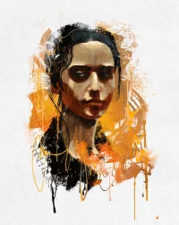FedeButler_rostron naranja_31x39_aquarelle copia FedeButler_rostron naranja_31x39_aquarelle copia